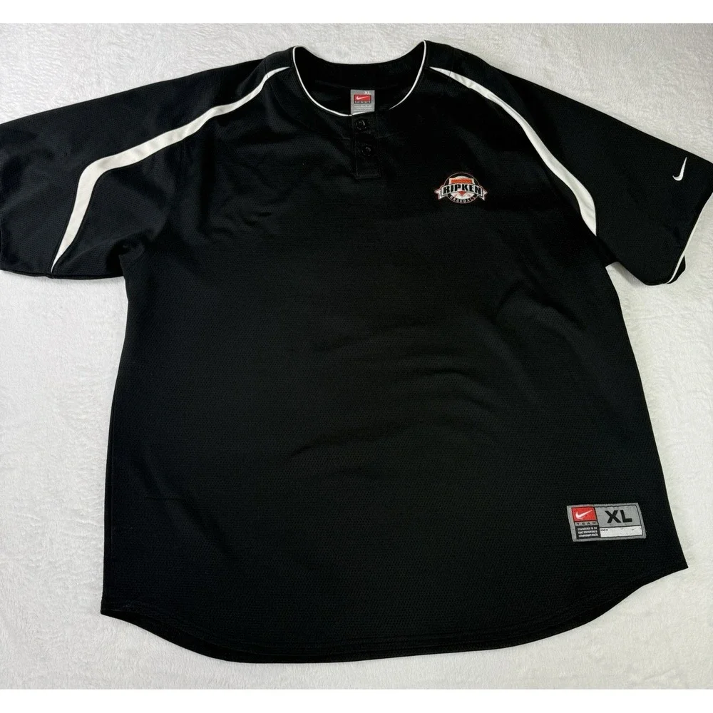 Vintage Cal Ripken Jersey Nike Dri Fit Team Mens size XL Black